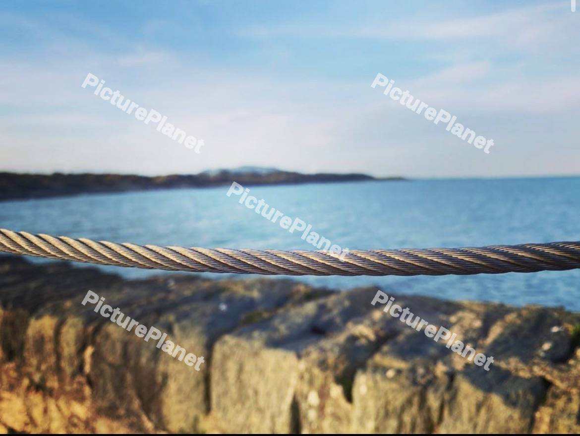 Rope With Sea In Background